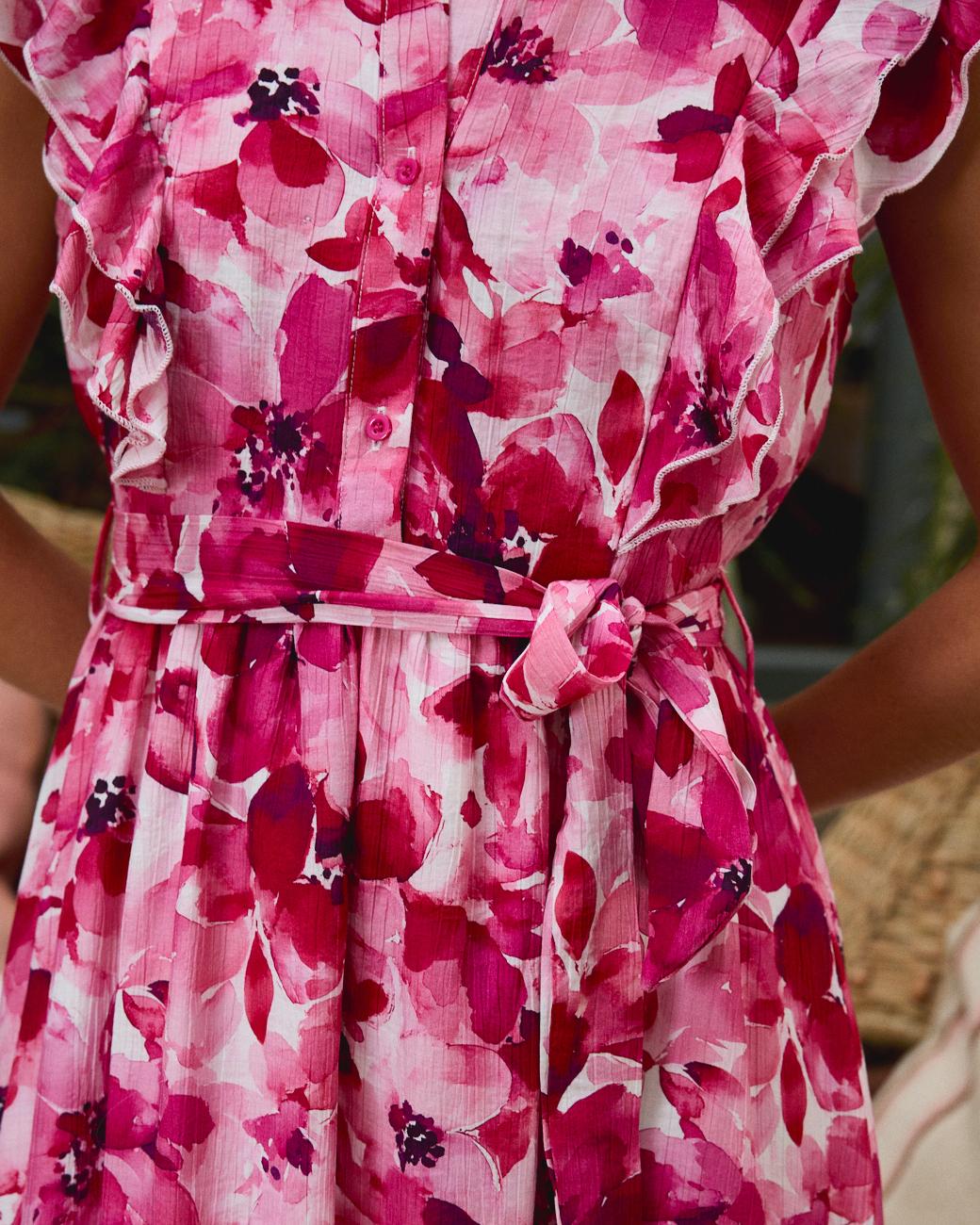 Bedrucktes Kleid Sol