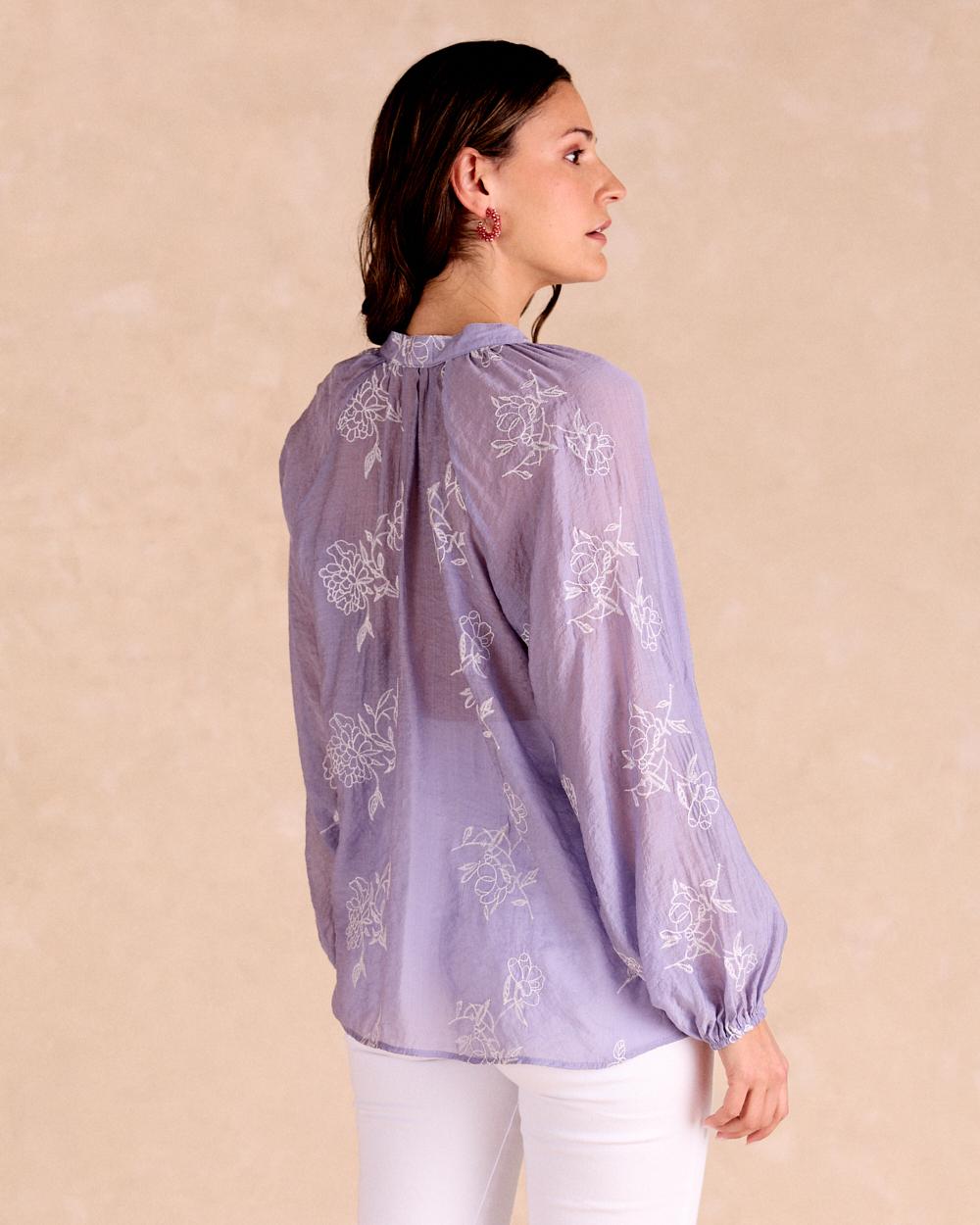 Bestickte Bluse Diane