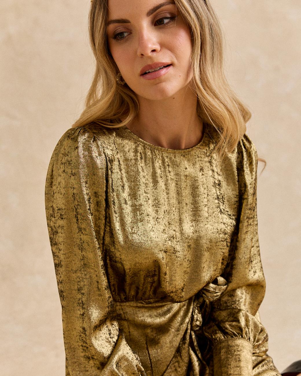 Golden Kleid Melisa