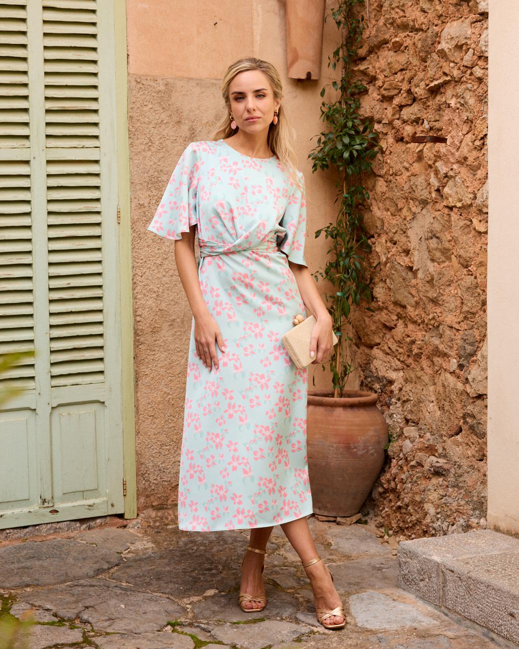 Bedrucktes Kleid Romina