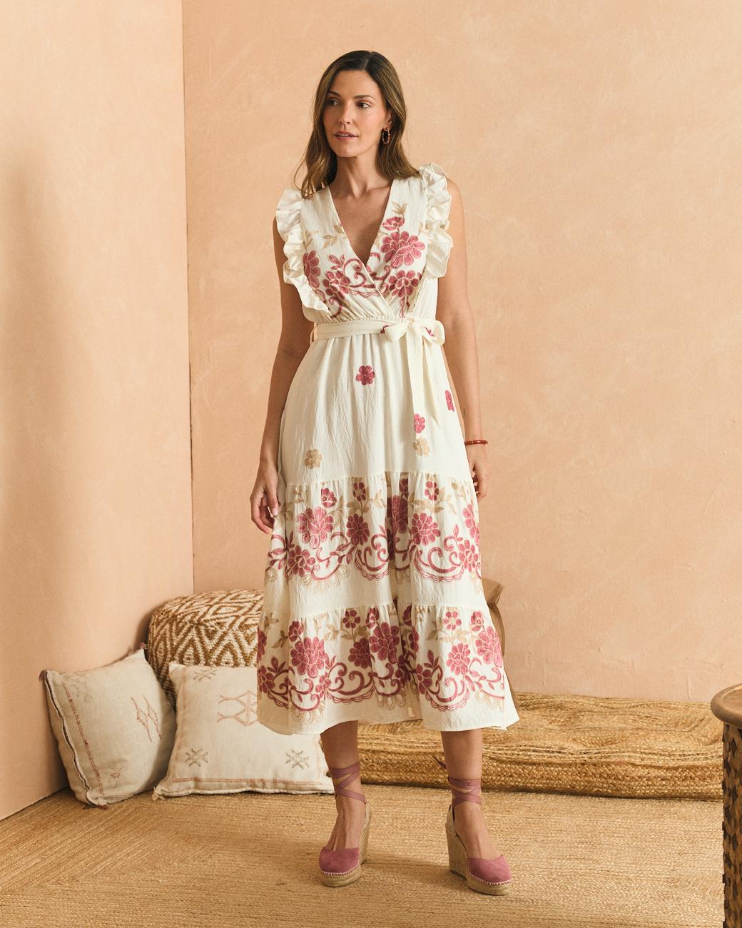 Ailén Blumenkleid