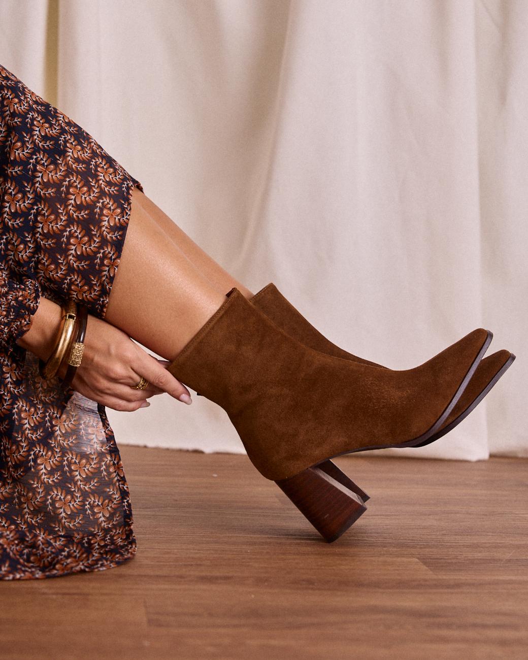 Stiefeletten mit Absatz Magali