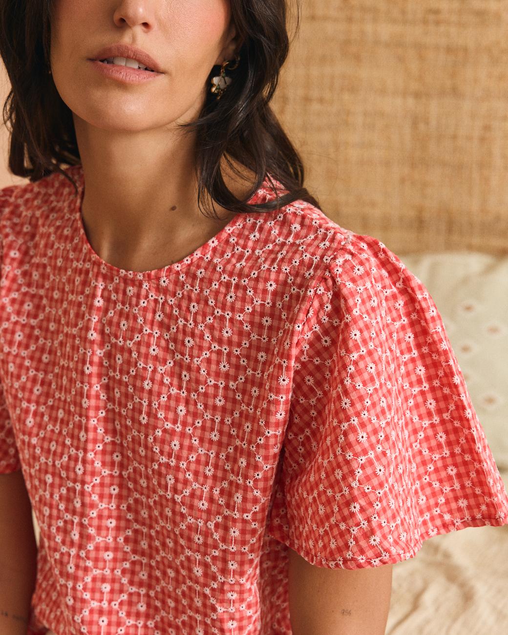 Bluse mit Ärmeln Paula