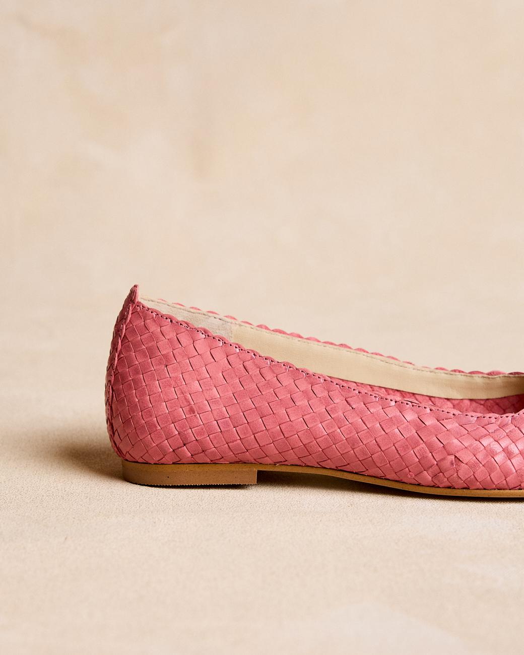 Geflochtene Ballerina Rosenda