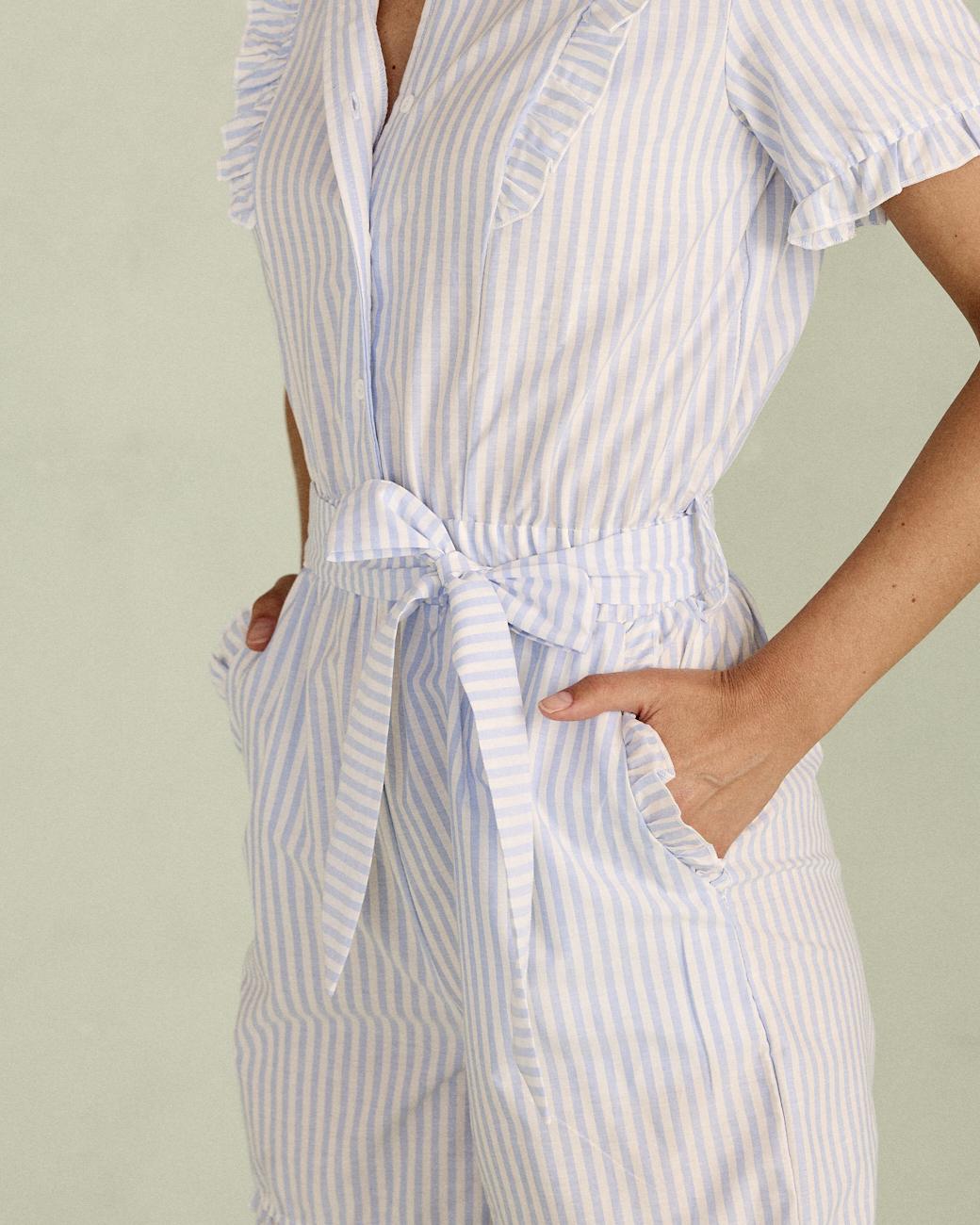 Gestreifter Overall Albi