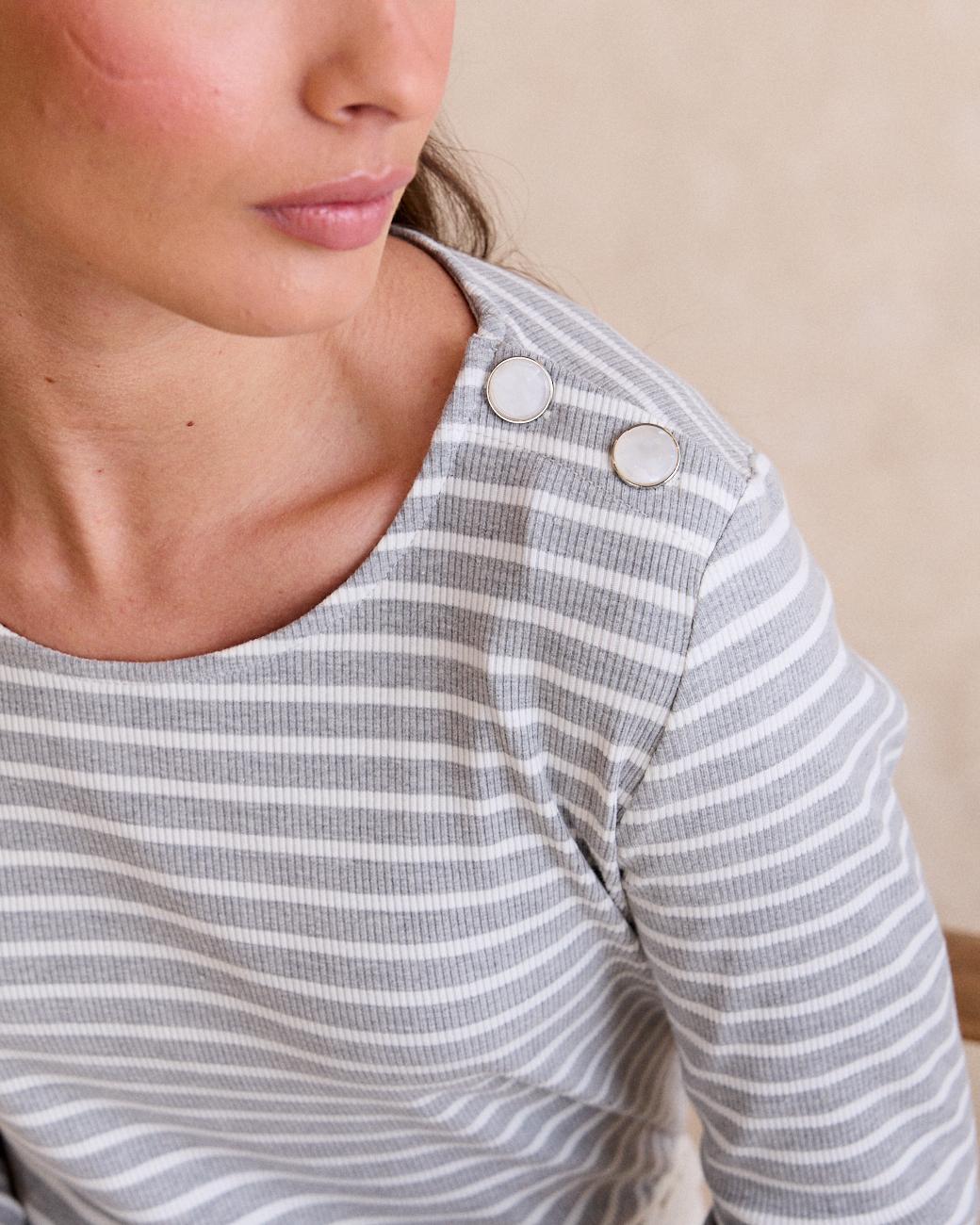 Gestreiftes Top Maribeli
