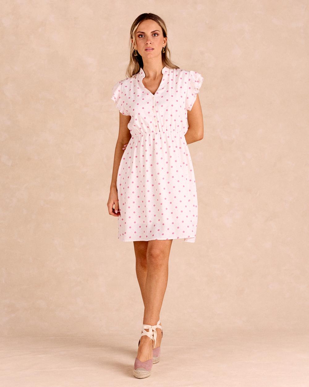 Kurzes Blumenkleid Daelia