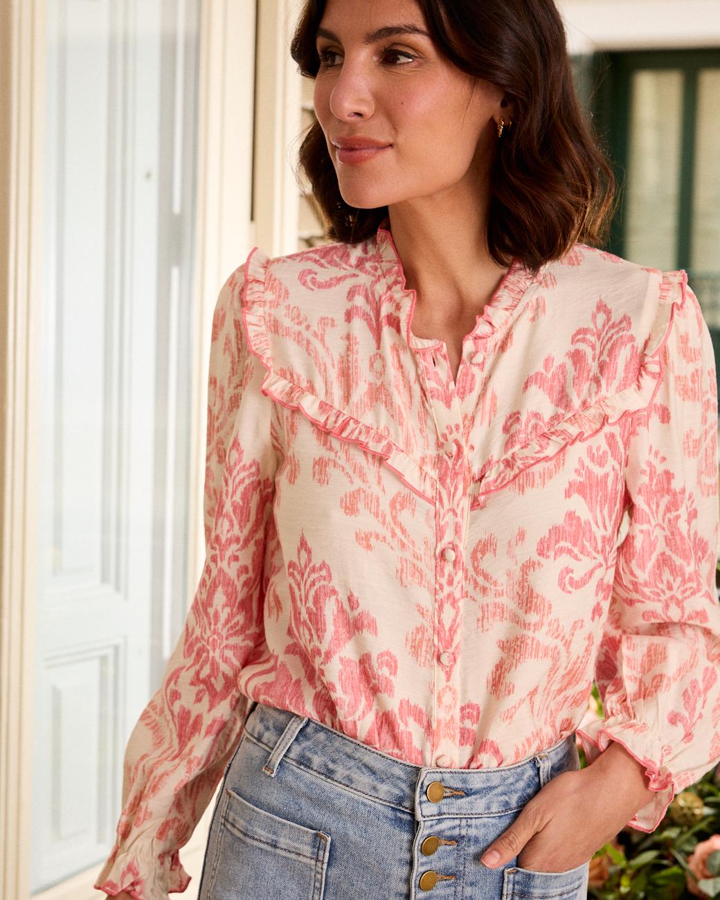 Bedruckte Bluse Dalila