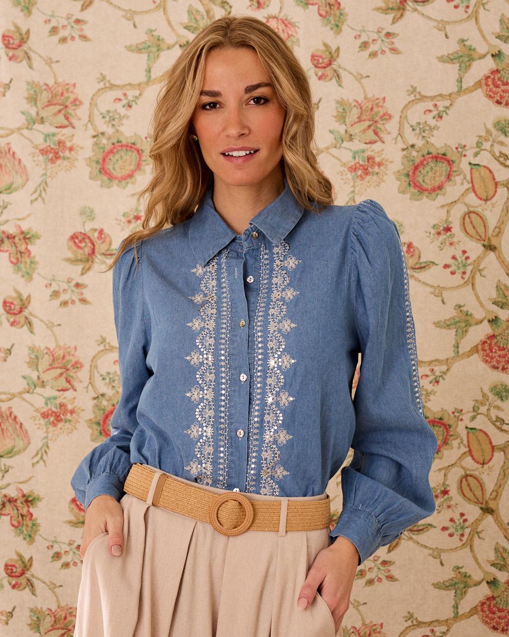 Denim-Hemd Priscila