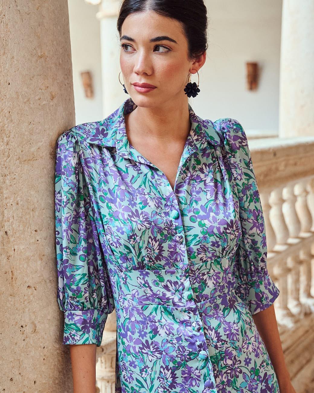 Mar Blumen Kleid