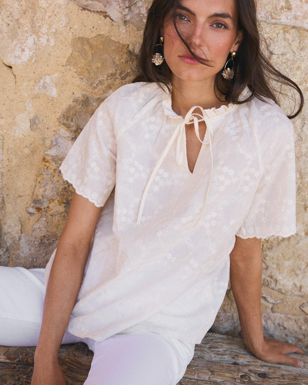 Bluse Plumetti Elana