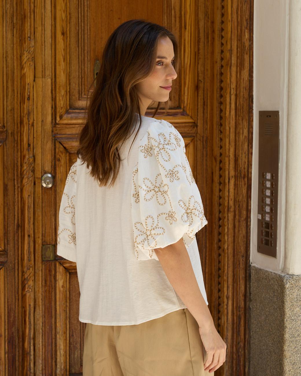 Bluse mit Ärmeln Amellie