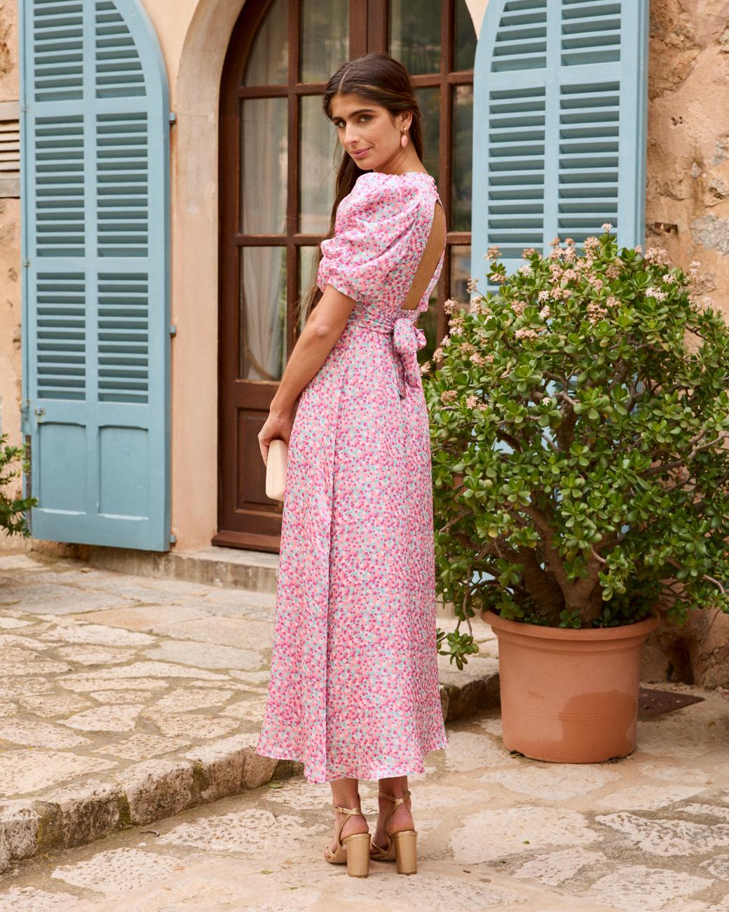 Kleid mit Ärmeln Flavie