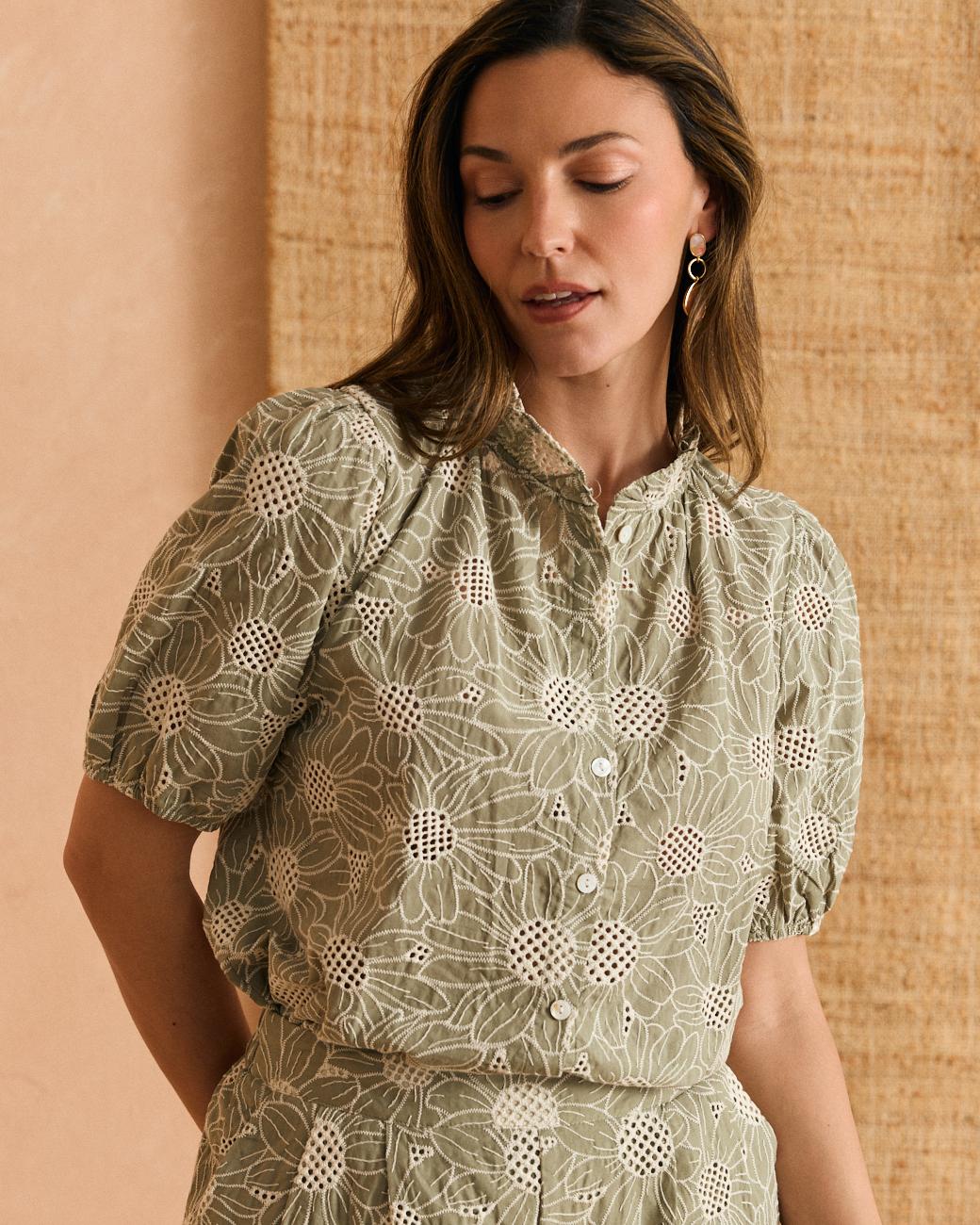 Bluse mit Blumenmuster Marisette