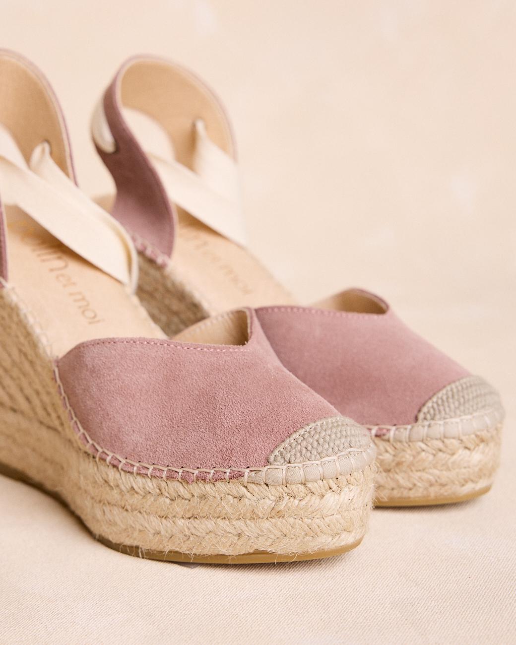 Claudine Keilabsatz Espadrilles