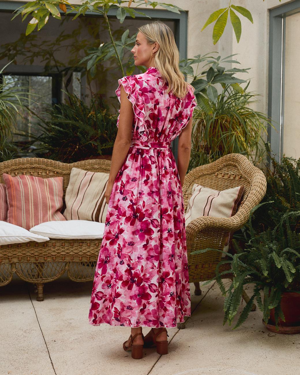 Bedrucktes Kleid Sol