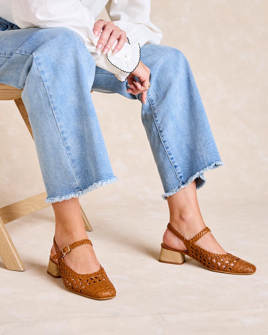 Geflochtener Schuh Ohne Ferse Maddi
