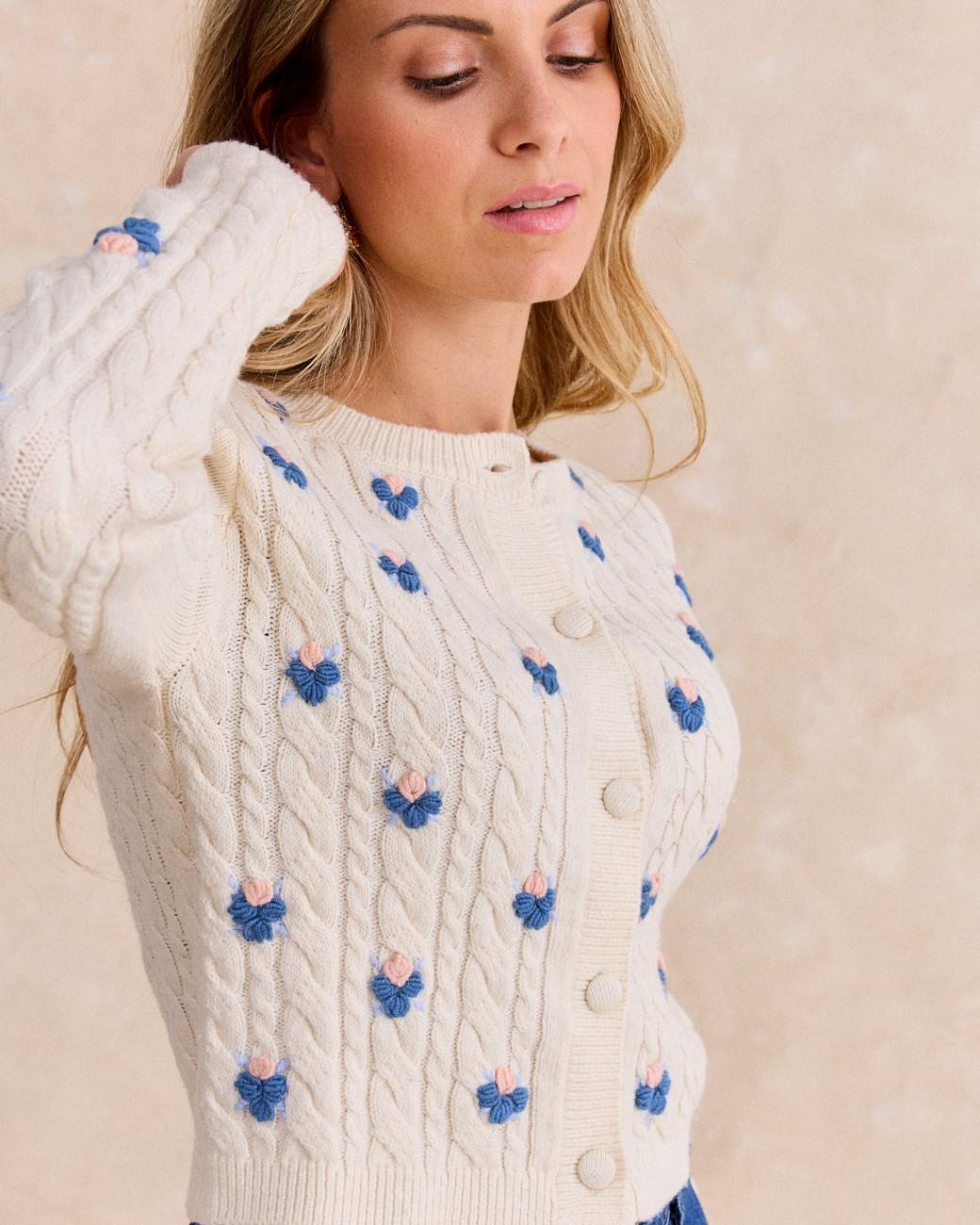 Strickcardigan Pilpa