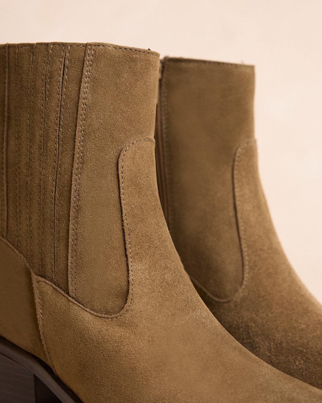Chelsea Stiefeletten mit Absatz