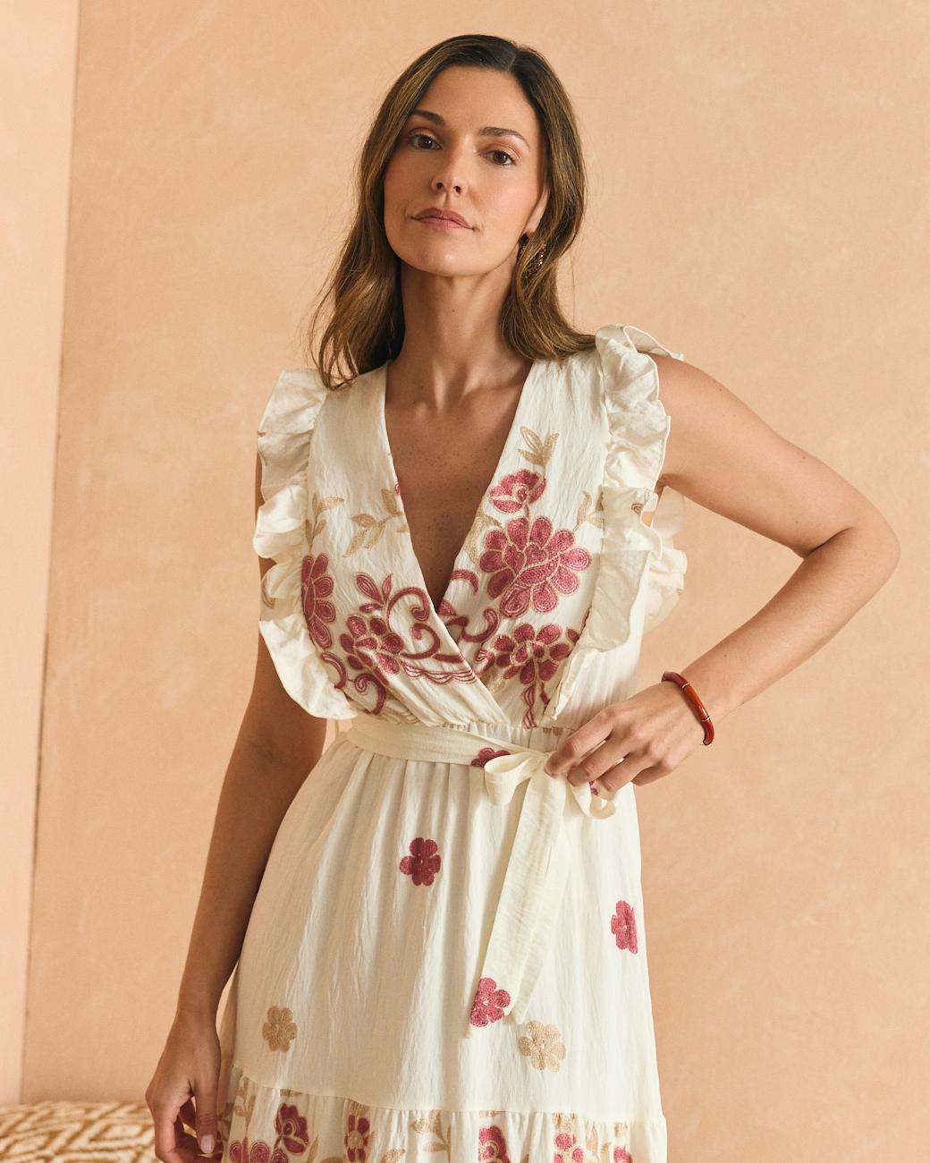 Ailén Blumenkleid