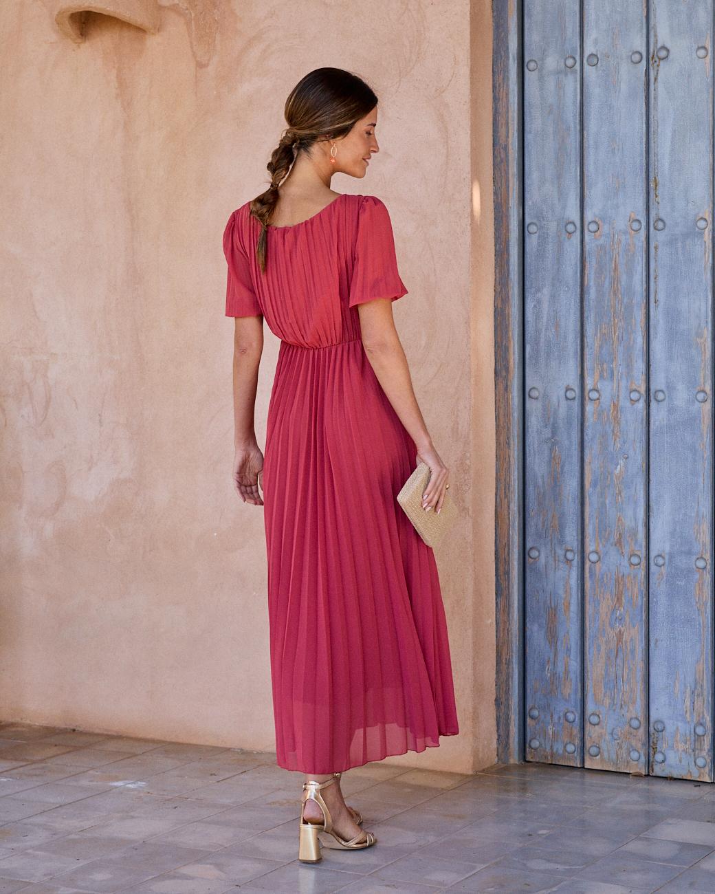 Plissiertes Kleid Candela