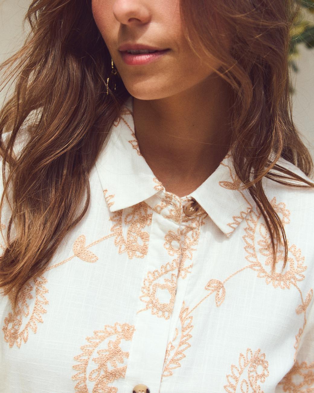 Einfarbiges Kleid Elaisa