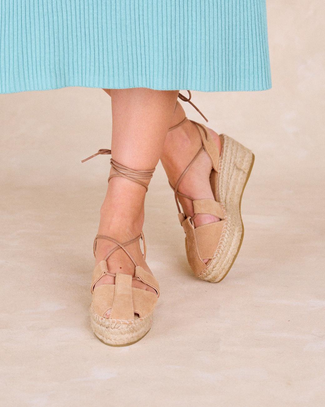 Aurora Velours Espadrilles