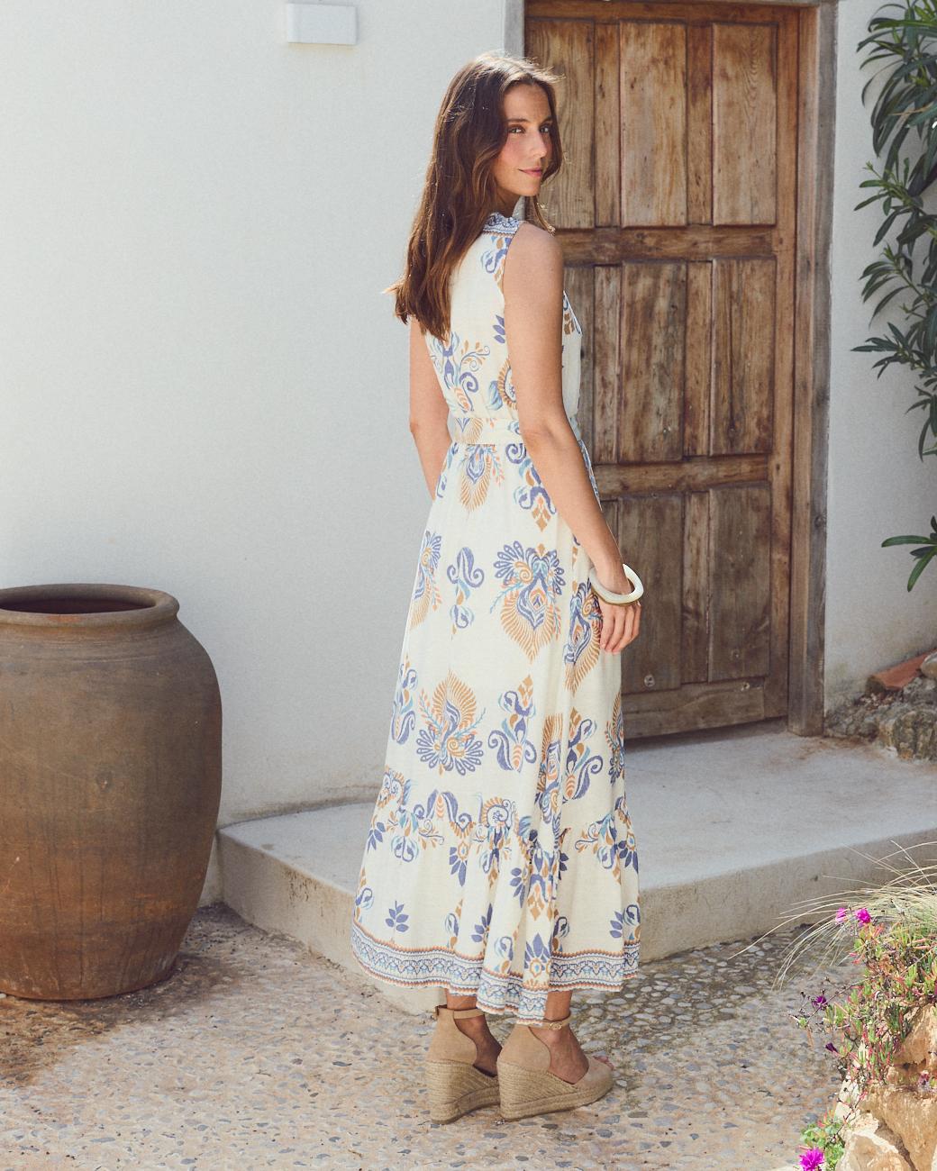 Langes Kleid Estela