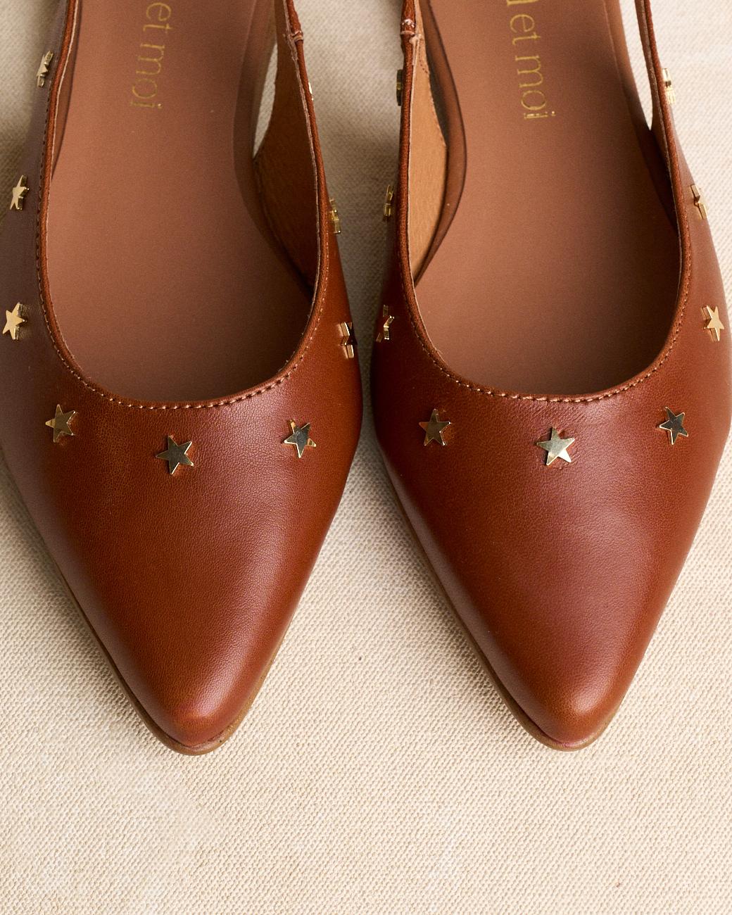 Schuh mit offenem Absatz Amira