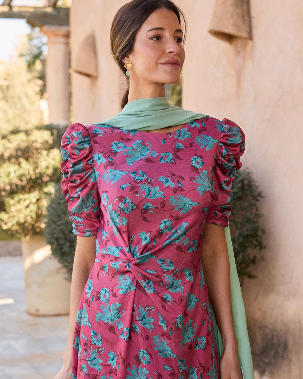 Kleid mit Knoten Vevey