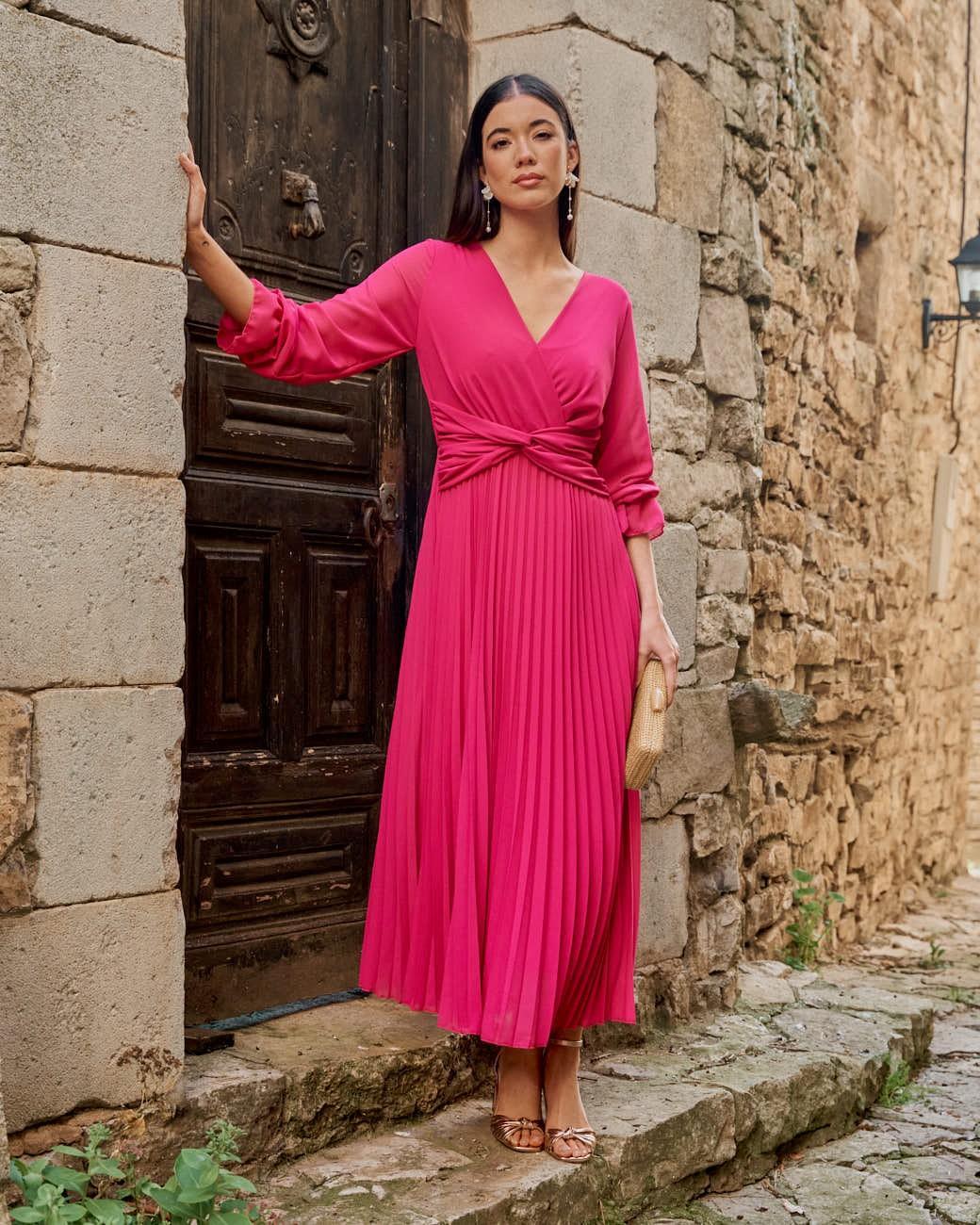 Kleid mit Knoten Izar