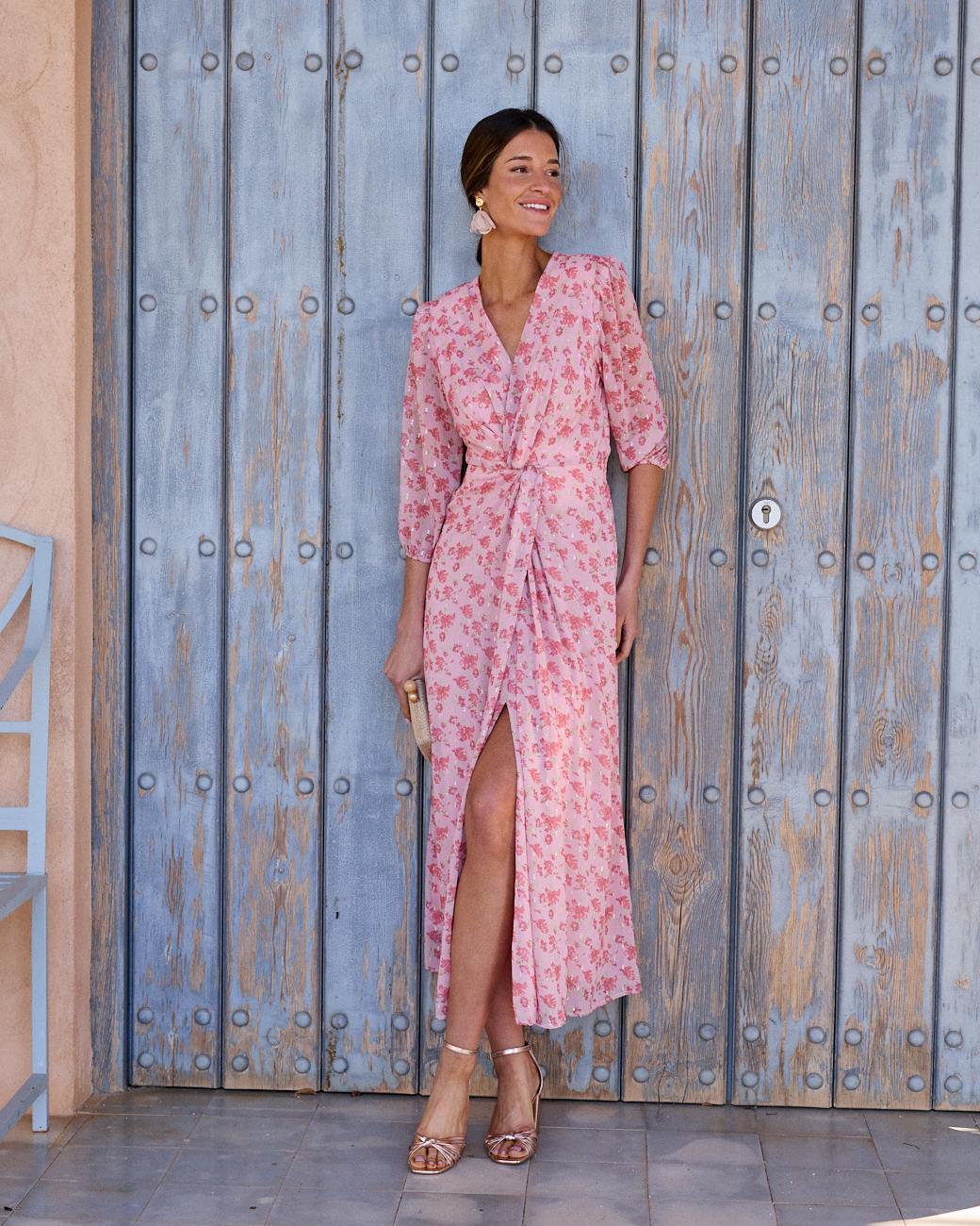 Coppet Kleid mit Ausschnitt