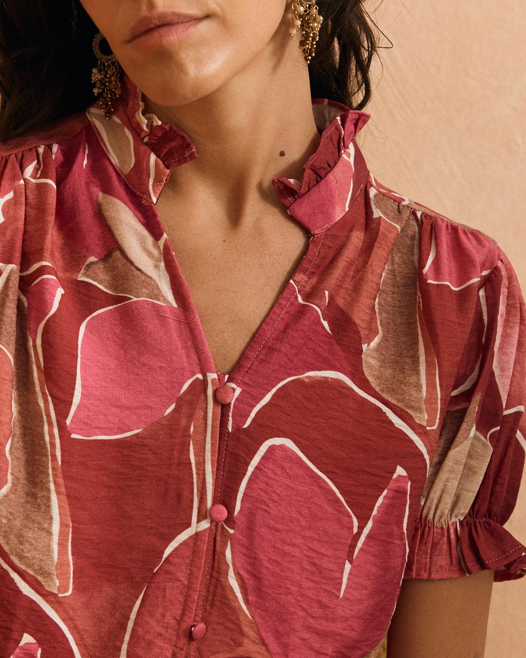 Bluse mit Knöpfen Casilda
