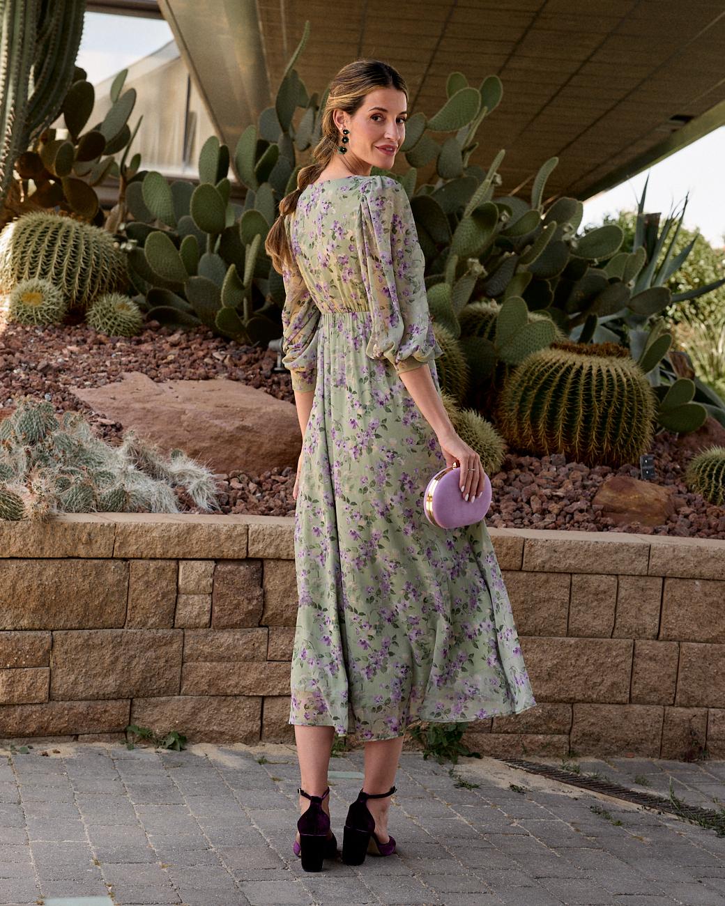 Kleid mit Blumenmuster Anicia