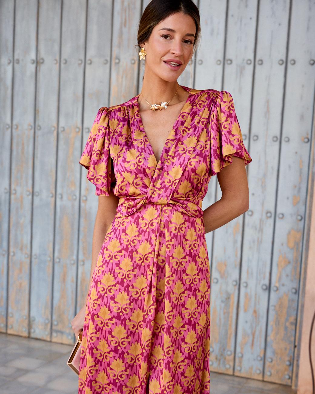 Kleid mit Ausschnitt Nicoletta