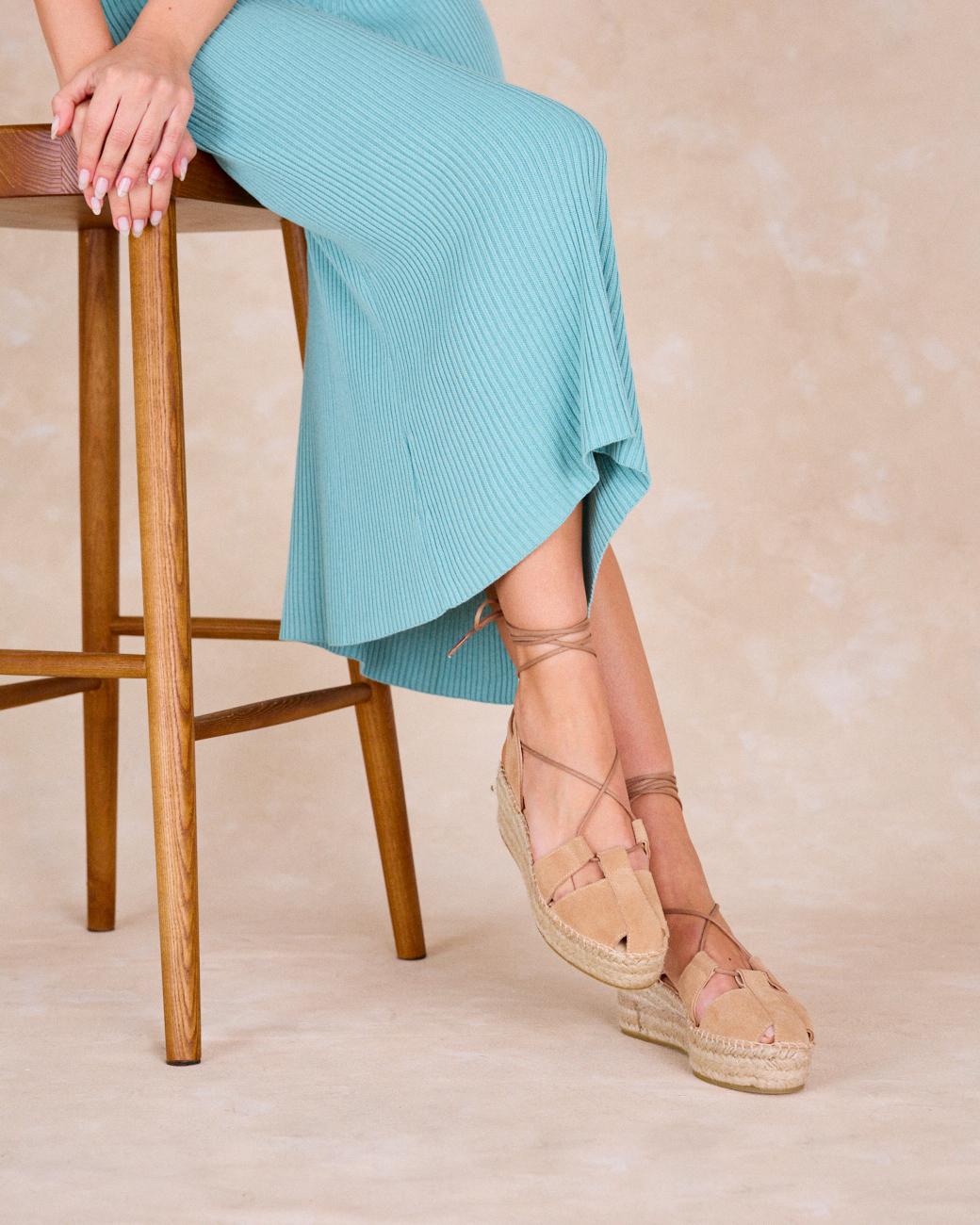 Aurora Velours Espadrilles