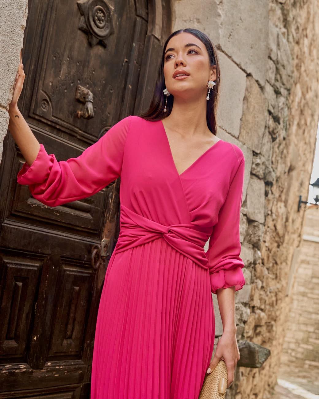 Kleid mit Knoten Izar