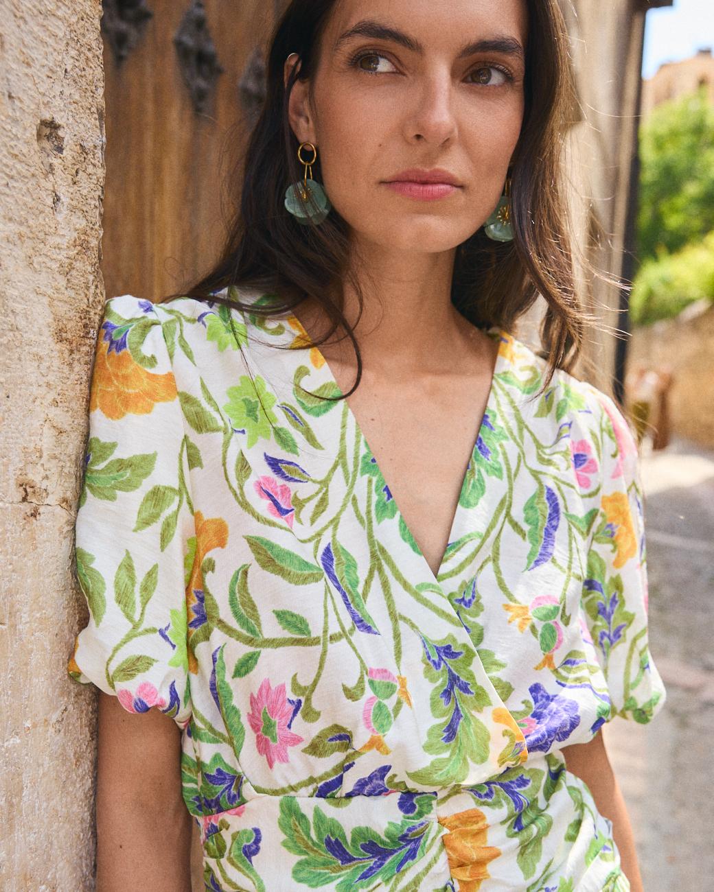 Aufgebauschte Bluse Valery
