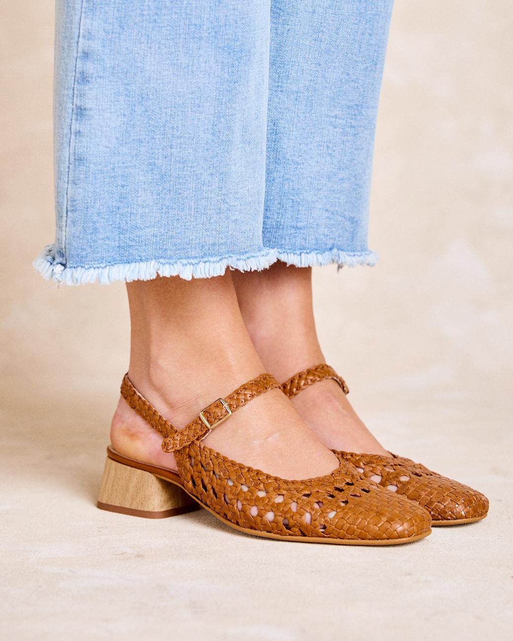 Geflochtener Schuh Ohne Ferse Maddi