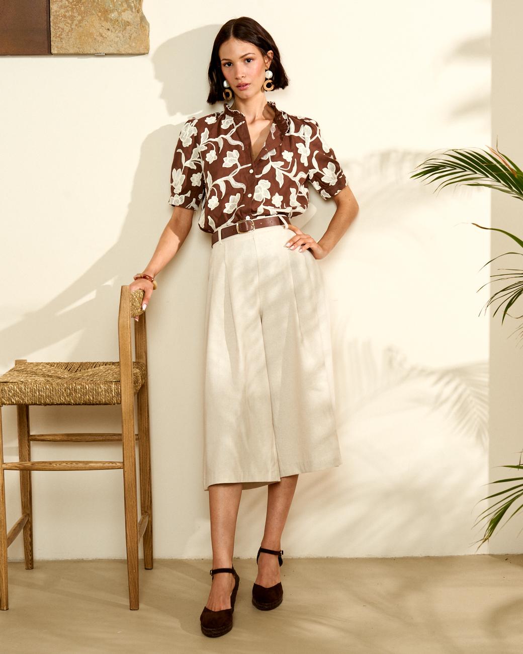 Leila Espadrille mit Riemchen