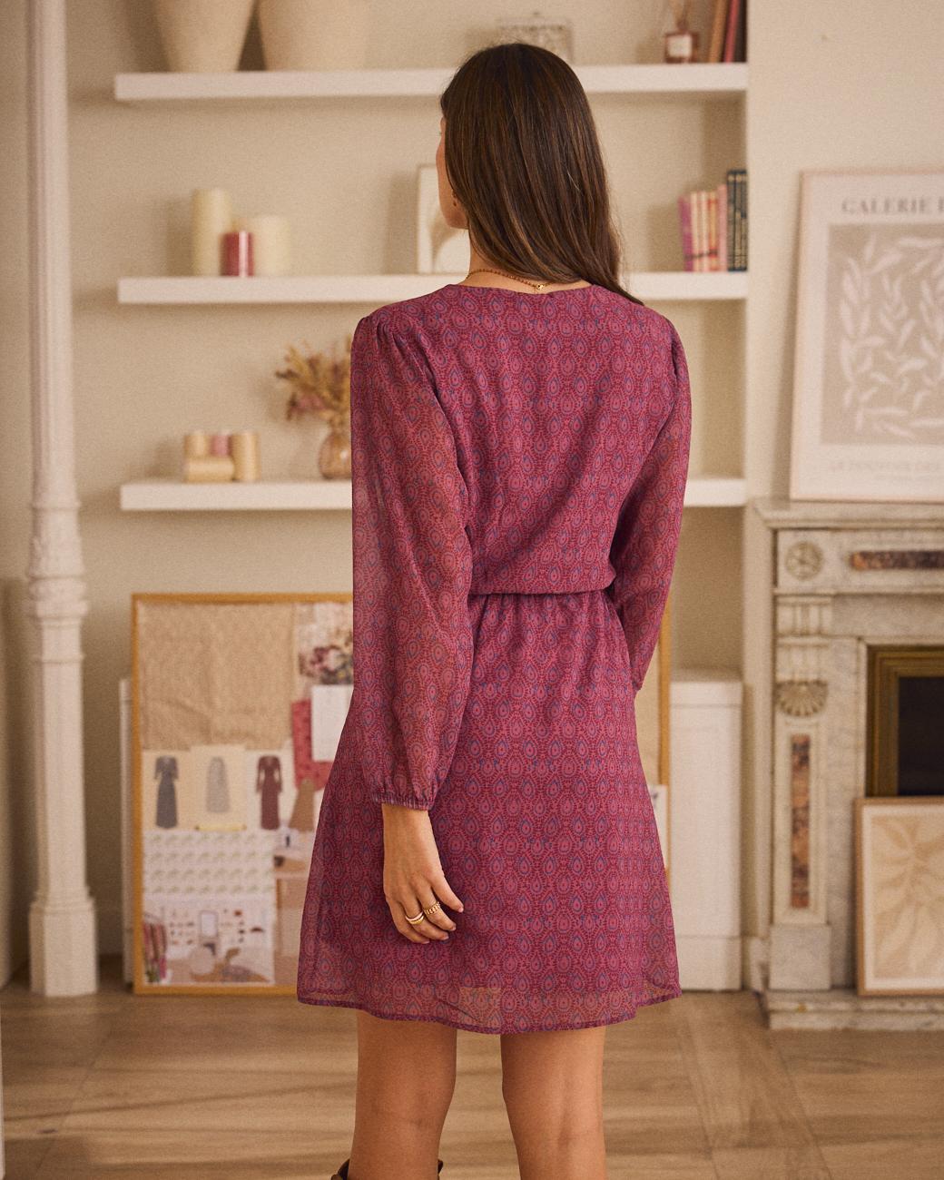 Bedrucktes Kleid Maca