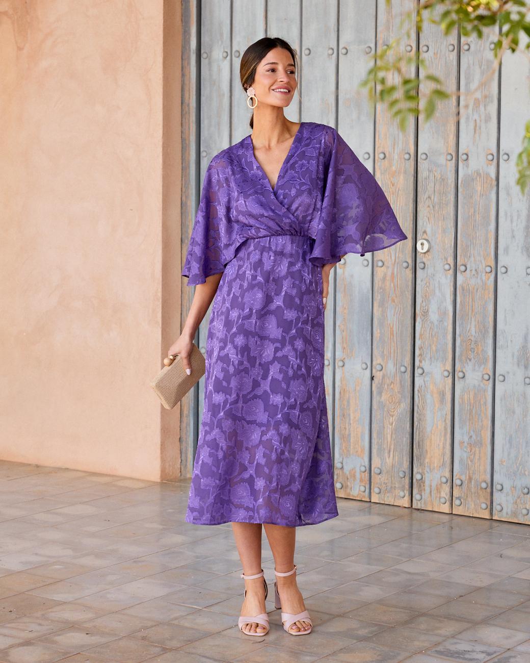 Bedrucktes Kleid Elisabetta