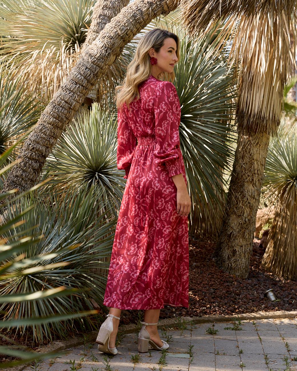 Nides bedrucktes Kleid