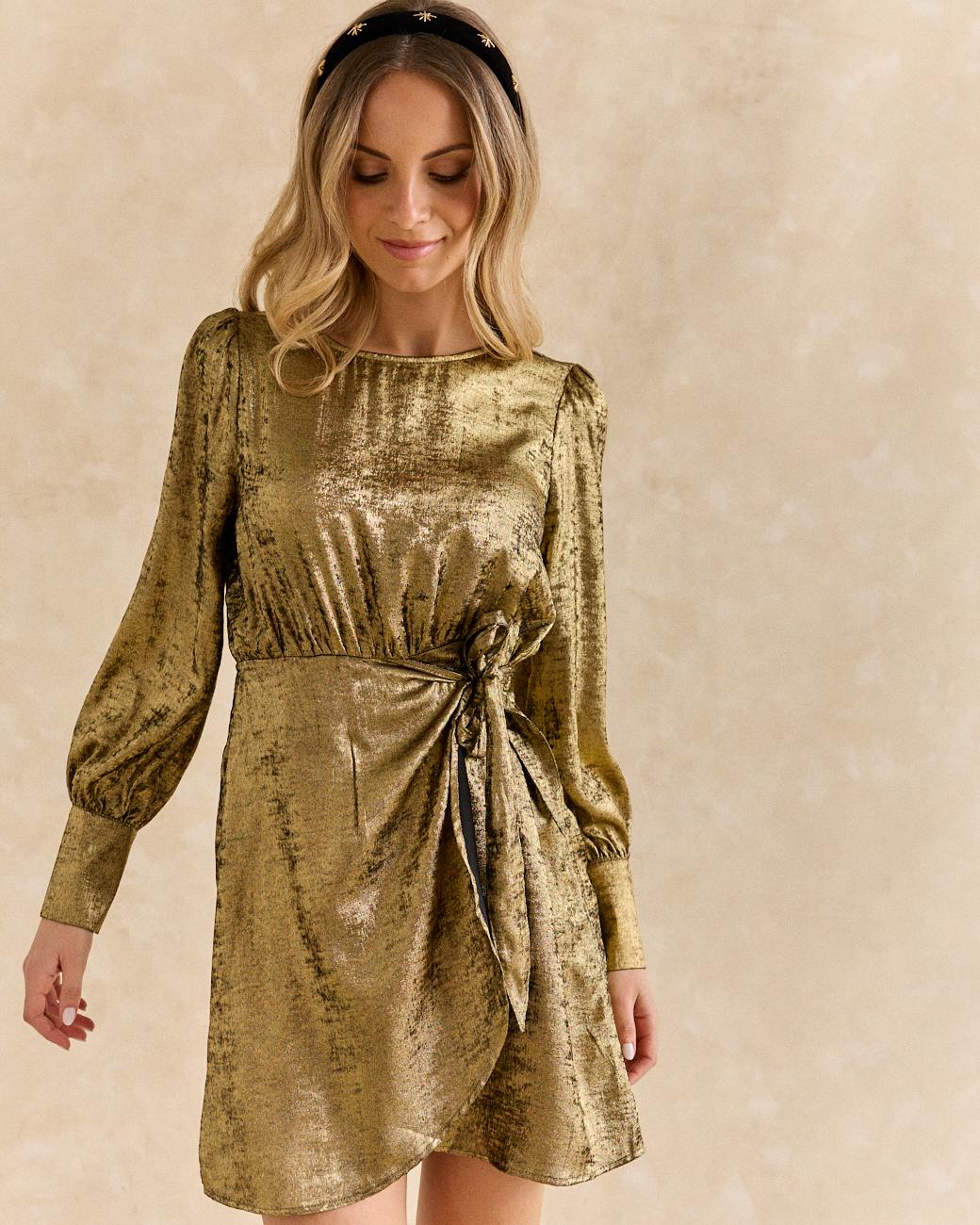 Golden Kleid Melisa