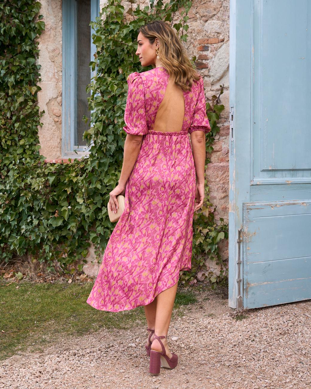 Bedrucktes Kleid Magda