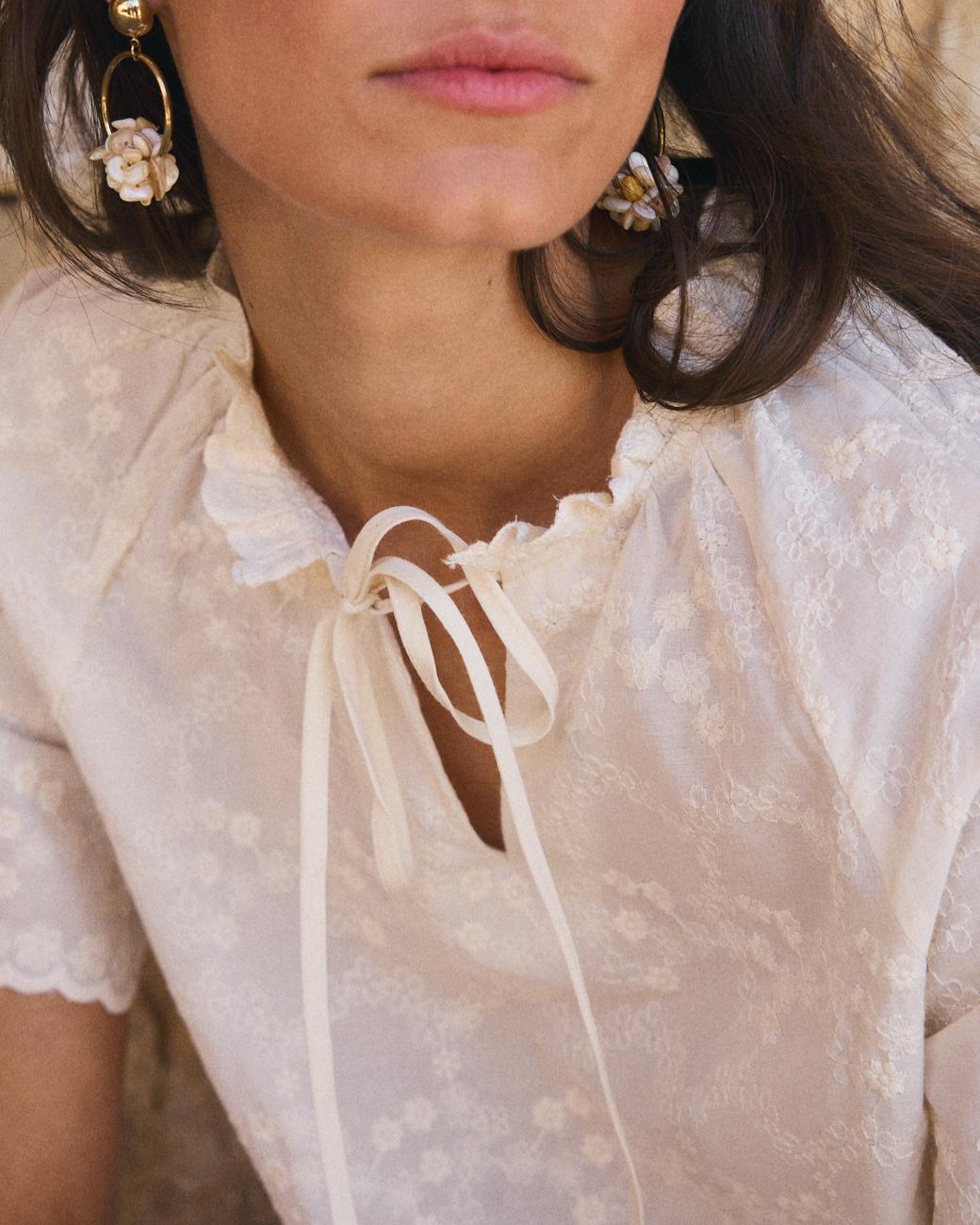 Bluse Plumetti Elana