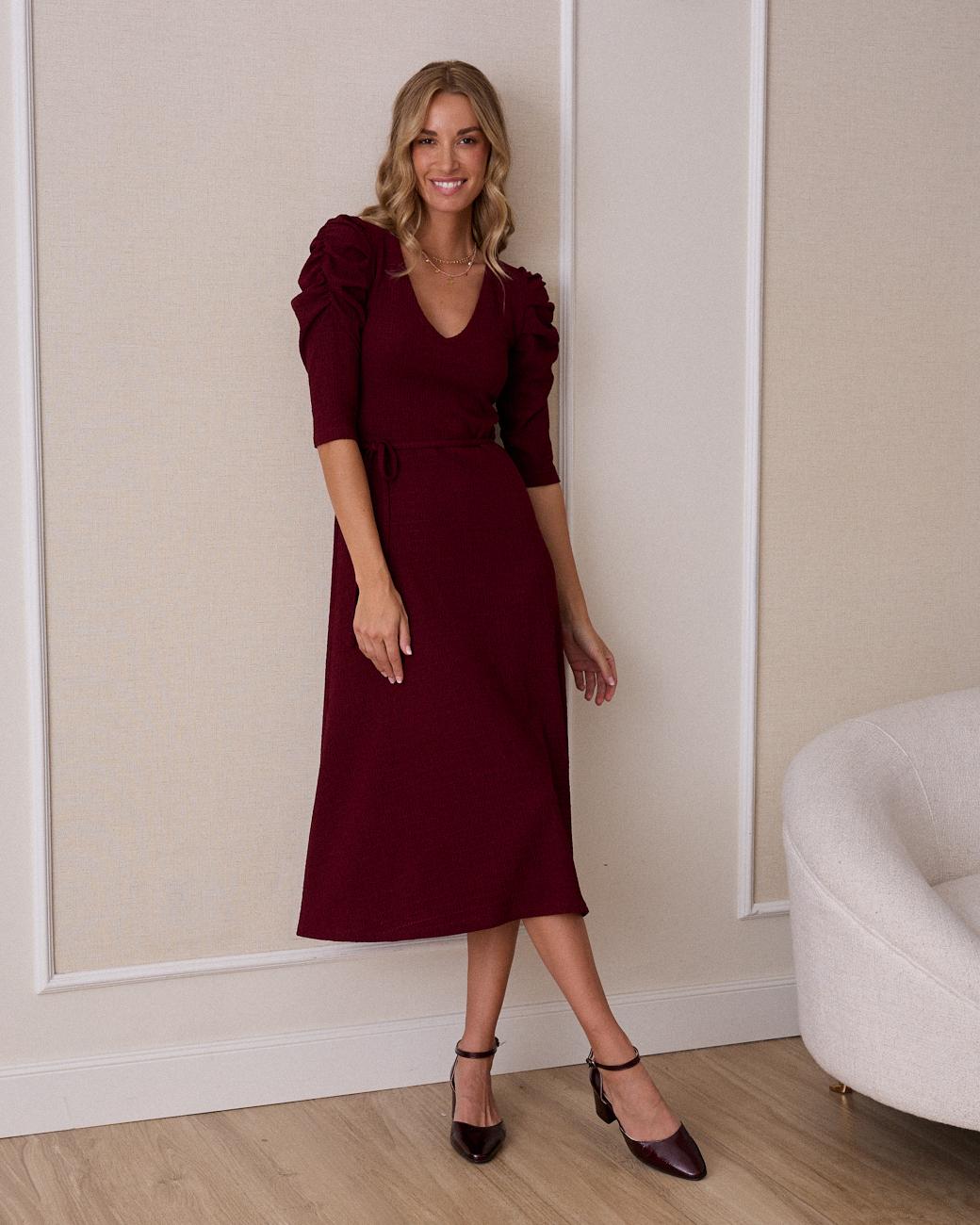 Midi-Strickkleid Nati