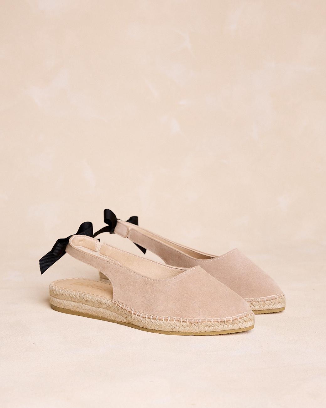 Espadrille mit Schleife Laica