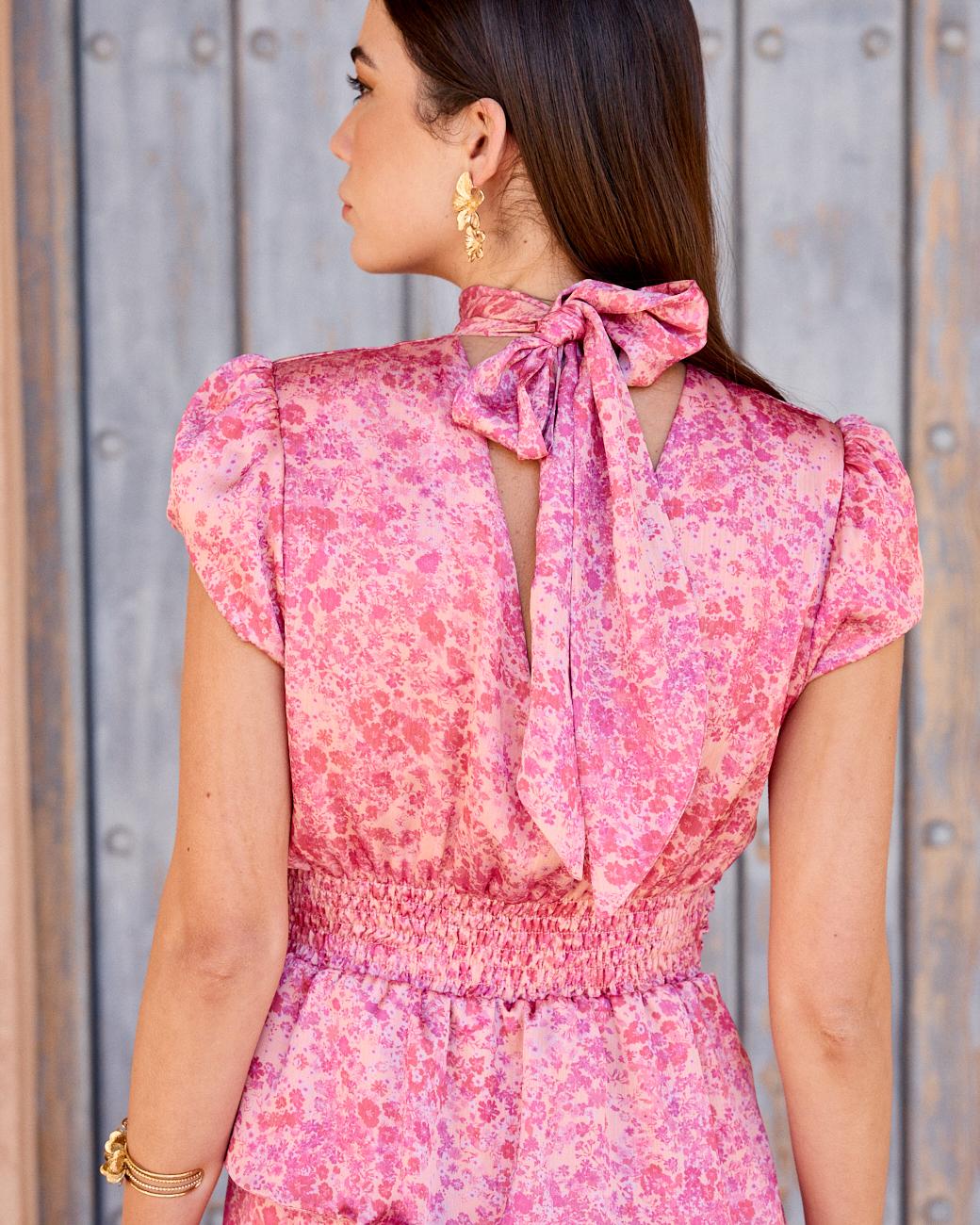 Bedrucktes Kleid Fiorella