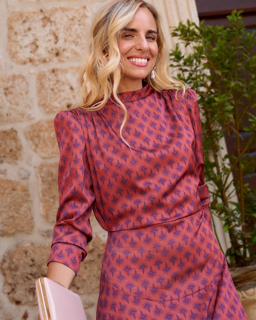 Bedrucktes Kleid Dea